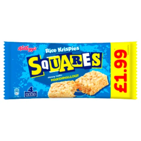 Kellogg's Rice Krispies Squares Marshmallow 4 x 28g