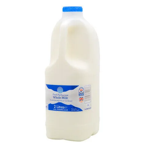 Kerrs Milk Whole Blue Jug 2L