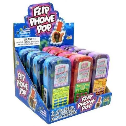 Kidsmania Flip Phone Pop Candy 30g