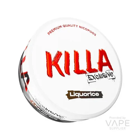 KILLA EXCLUSIVE LIQUORICE 16.5MG