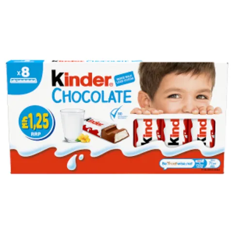 Kinder Chocolate 8 x 12.5g (100g)