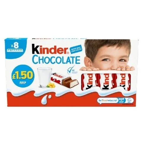 KINDER CHOCOLATE T8 PM£1.65
