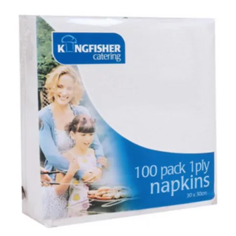 KingFisher Napkins 100 Pack