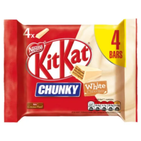 Kit Kat Chunky White Chocolate 4 Bars 160g