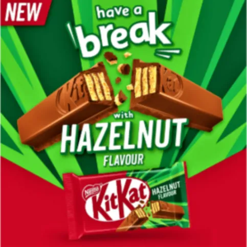 Kitkat Hazelnut Flavour