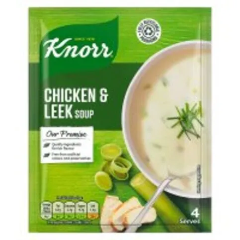 KNORR CHICKEN & LEEK SOUP PACKET 60G