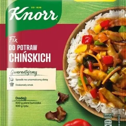 Knorr Fix Do Potraw Chinakich 37g