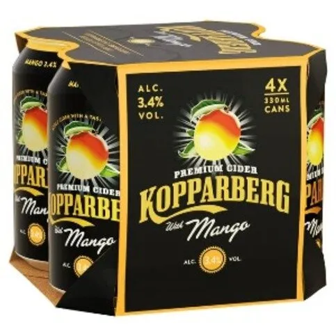 Kopparberg Mango 4 Pack Can