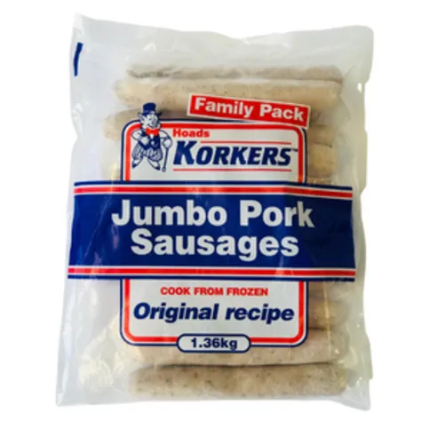 Korkers Family Pack Jumbo Sausages