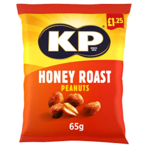 KP Honey Roast Peanuts 65g