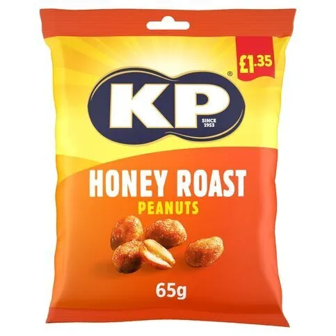 KP NUTS HONEY ROAST PM£1.35 65G