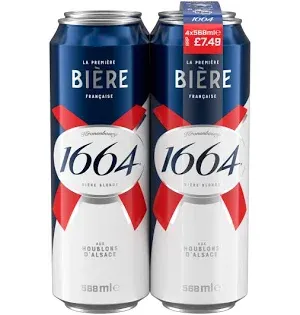 KRONENBOURG 1664 4 cans