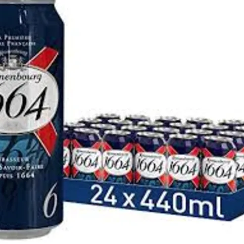 Kronenbourg Lager Cans 24 x 440ml