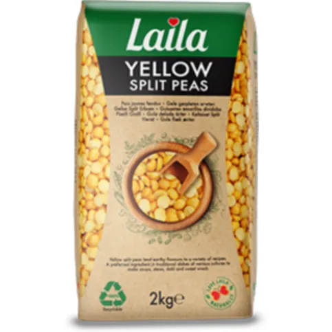 Laila Yellow Split Peas 2kg