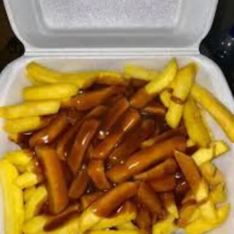 large chips & gravey