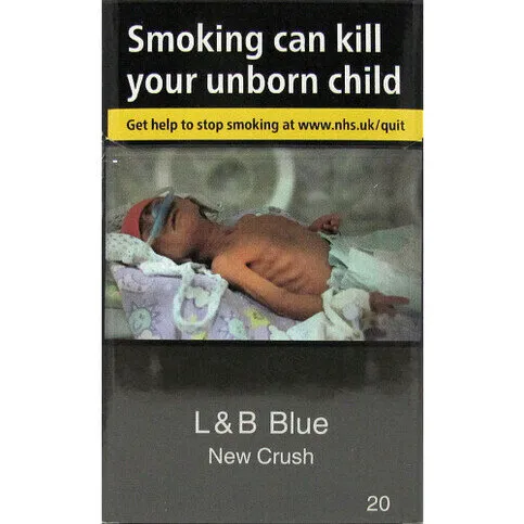 L&B Blue King Size New Crush 20 Pack