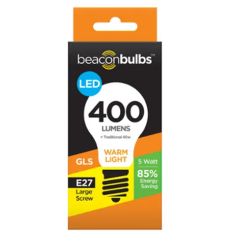 BeaconBulbs GLS 400 Lumen LED Bulb 5W E27