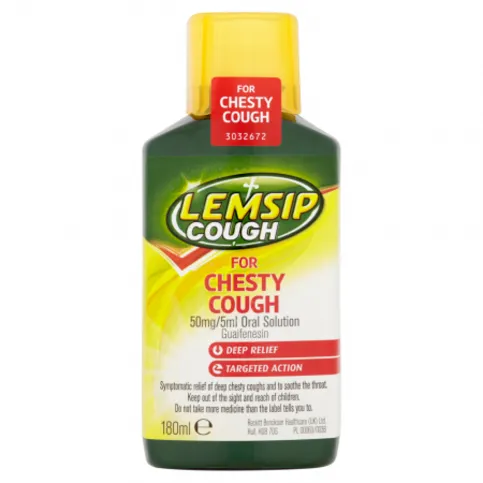 Lemsip Cough for Chesty Cough 180ml