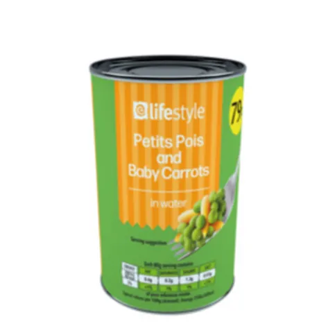 Lifestyle Petits Pois And Carrots 400g