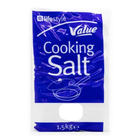 Lifestyle Cooking Salt 1.5kg
