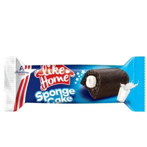 Like Home Chocolate Sponge Cake, chocolate snack filled with milk cream 40g