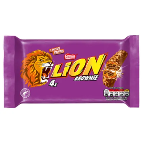 Lion Limited Edition Brownie 4 x 30g