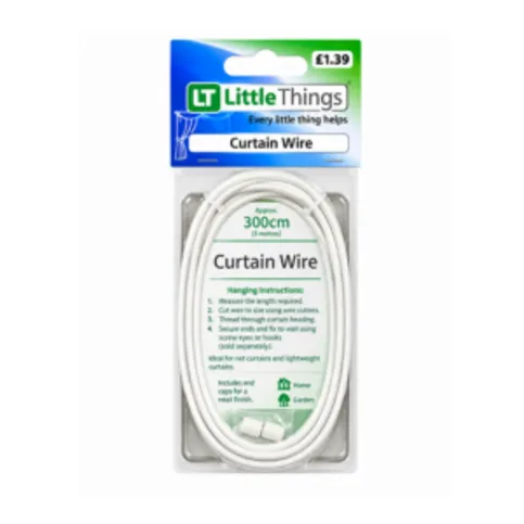 Little Things Curtain Wire