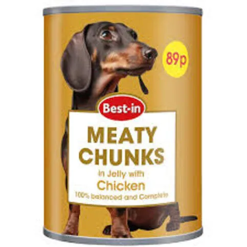 Local Living Dog Chunks In Gravy Beef 400g