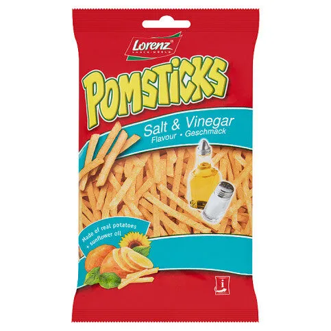 Lorenz Snack-World Pomsticks Salt & Vinegar 85g