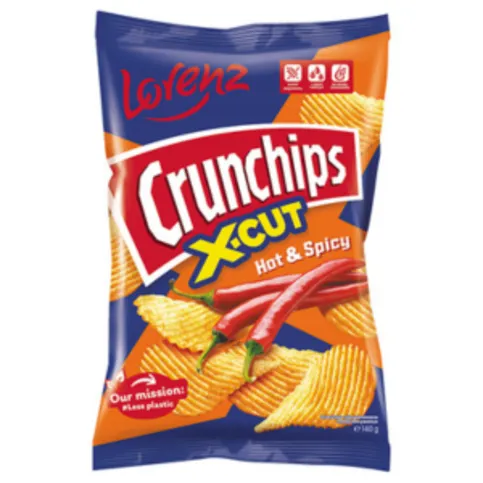Lorenz X-cut Hot Spicy 140g