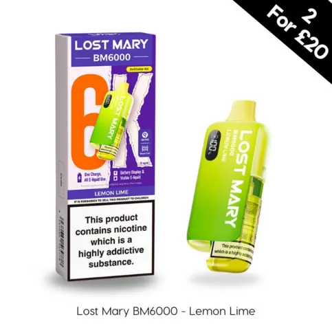 LOST MARY BM6000 LEMON LIME