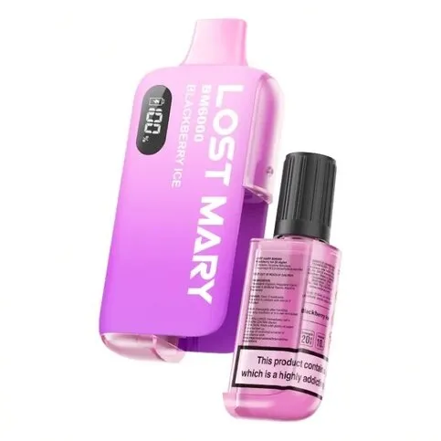 Lost Mary BM6000 Prefilled Kit – Blackberry Ice