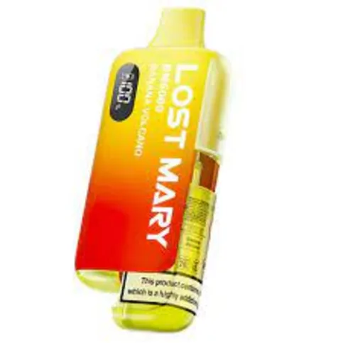 Lost Mary BM6000 Vape Kit  Banana Volcano 20mg
