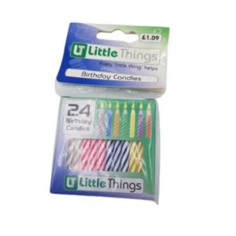 Little things Birthday candles