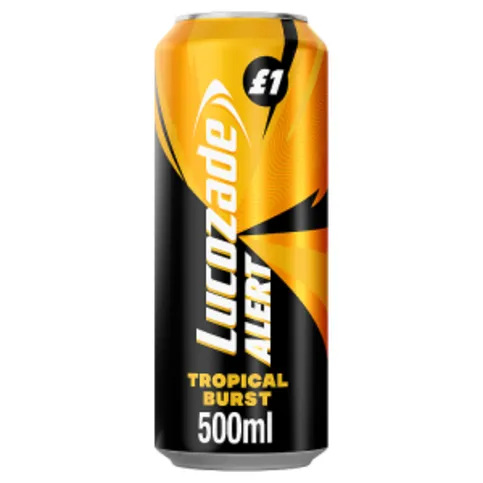 Lucozade Alert Tropical Burst Energy Drink 500ml £1 PMP