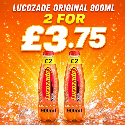 Lucozade Energy Drink Original 900ml