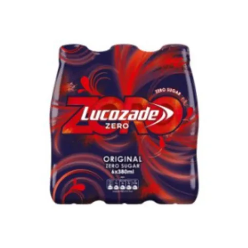 Lucozade Zero Original 6 Pack