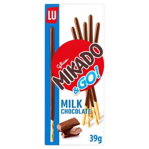 LU Glico Mikado & Go! Milk Chocolate 39g