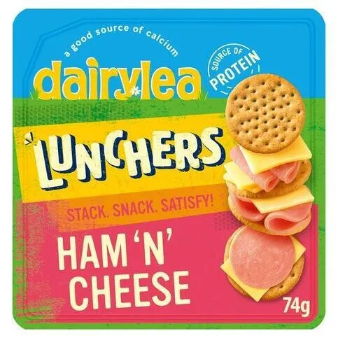 Luncher Ham & Cheese 65g