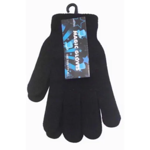 Magic Gloves Black One Size