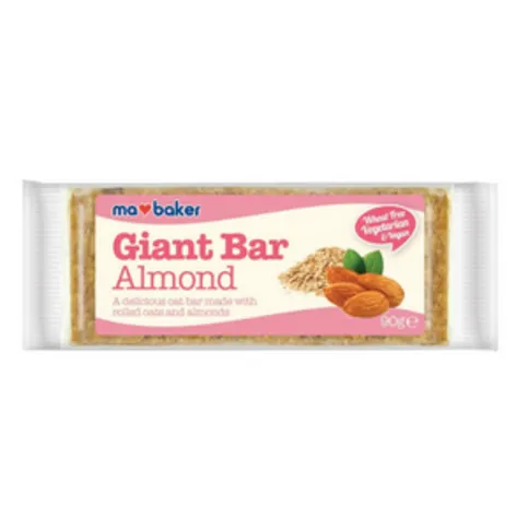 Ma Baker Giant Almond Bar 90g