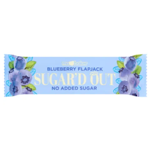 Ma Baker Sugar'd Out Blueberry Flapjack 16 x 50g