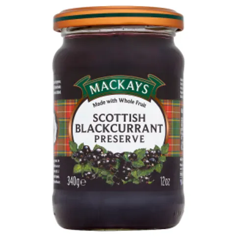 Mackay's Scottish Blackcurrant Preserve 340g
