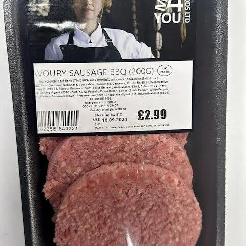 Made4u Savoury Sausage BBQ