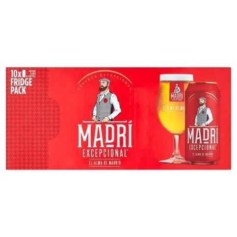 MADRI EXCEPCIONAL 4.6% ABV 10PK CANS (10X440ML)