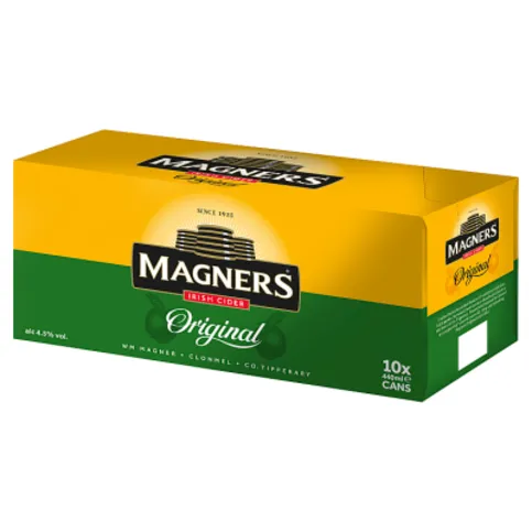 Magners Cans 440ml 10 Pk