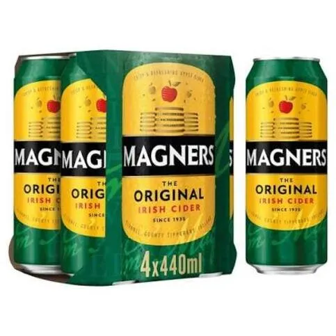 Magners Cider 4 Pack Cans 4x440ml