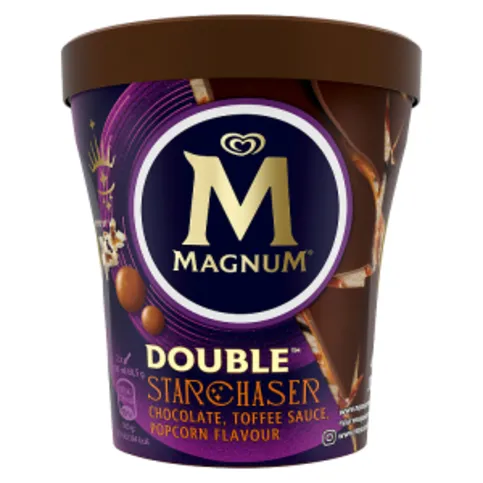 Magnum Ice Cream Tub Double Starchaser 440ml
