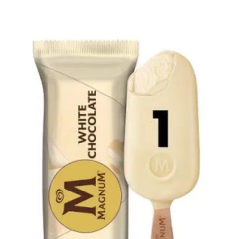 Magnum White Chocolate Ice Cream 110ml
