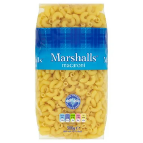 Marshalls Macaroni Shells 500g